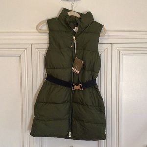 Gap Long Vest with Belt